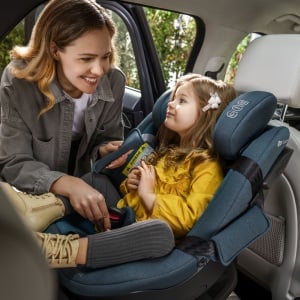 SCAUN AUTO KINDERKRAFT I-GUARD PRO I-SIZE 61-105 CM, GRAPHITE BLACK - Img 11