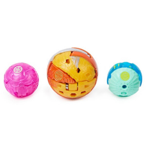 Set 3 Figurine Bakugan Evolutions Platinum Powerup Shartkar, Widow si Sludgem - Img 5