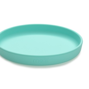 SET 3 RECIPIENTE SILICON HRANA BEBE, MELII, BLUE&LIME&MINT - Img 2
