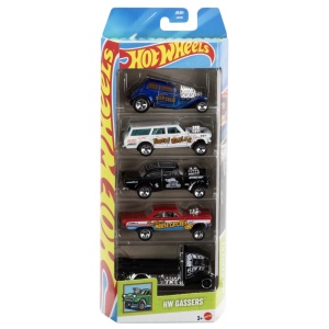 SET 5 MASINI HOT WHEELS HW GASSERS - Img 1