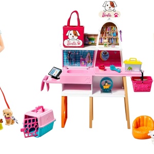 Set De Joaca Barbie Estate, Magazin cu Accesorii pentru Animalute - Img 3
