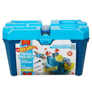Set de Joaca Hot Wheels, Pista de Masini Truck Builder Stunt Crash