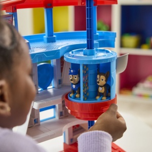 Set de Joaca Paw Patrol Adventure, Turn de Observatie cu Vehicul si Figurina Chase - Img 6