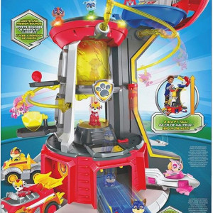 Set de joaca Paw Patrol Mighty Pups - Patrula Catelusilor Turnul de control urias cu telescop 80 cm - Img 6