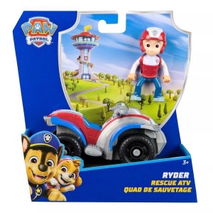 Set figurina cu vehicul Basic Paw Patrol, Ryder - Img 7