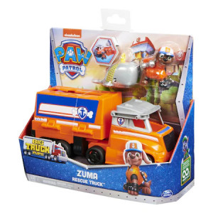 Set Figurina cu Vehicul Paw Patrol, Big Truck Pups, Zuma