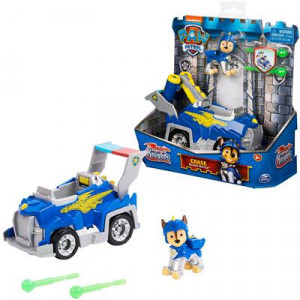 Set Figurina cu Vehicul Transformabil Paw Patrol - Rescue Knights Chase - Img 2