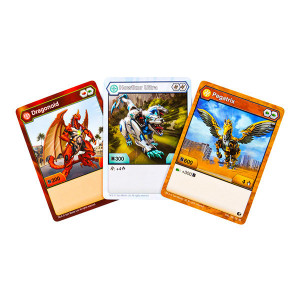 Set începător Bakugan cu 3 piese - Haos Howlkor, Dragonoid, Aurelus Pegatrix - Img 3