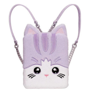 Set papusa Na! Na! Na! Surprise,3 in 1, papusa Lavender Kitty si ghiozdan cu dormitor - Img 5