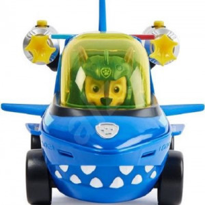 Set Paw Patrol, Vehicul Rechin Aqua Pups cu figurina Chase - Img 3