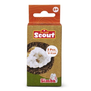 SIMBA SET GEOLOGIE 2 GEODE DE CRISTAL