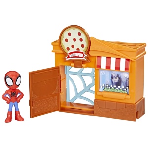 SPIDEY PRIETENII EXTRAORDINARI CITY BLOKS SET DE CONSTRUCTIE PIZZERIE - Img 5