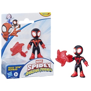 SPIDEY SI PRIETENII LUI UIMITORI MARVEL SET FIGURINA MILES MORALES SI ACCESORII - Img 4