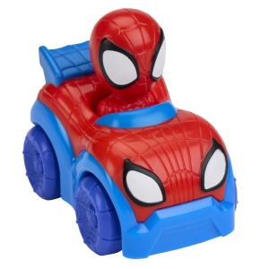 SPIDEY SI PRIETENII LUI UIMITORI MARVEL SUPER ROLLERS SET FIGURINA SPIDEY CU VEHICUL 5.5CM - Img 4