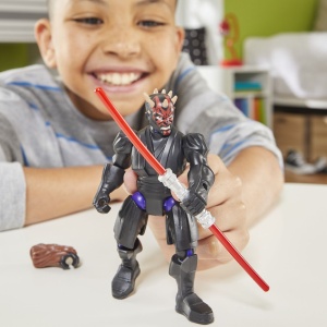 STAR WARS MIX MASHERS SET FIGURINA DARTH MAUL 12CM SI ACCESORII - Img 3