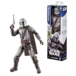 STAR WARS TITAN SERIES FIGURINA MANDALORIANUL 30CM - Img 5