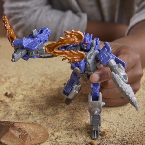 TRANSFORMERS CYBERWORLD ROBOT GALVATRON BLINDAT TRANSFORMABIL - Img 6