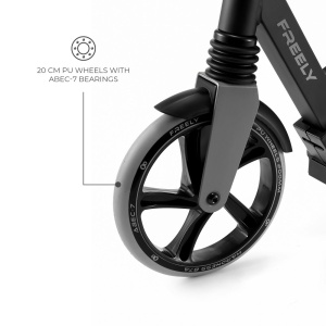 TROTINETA KINDERKRAFT FREELY, BLACK - Img 5