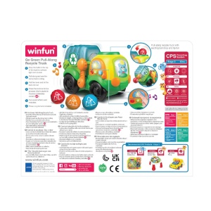 WINFUN JUCARIE DE TRAS CAMION DE RECICLARE CU BILE - Img 7