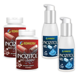 SUPER PACHET - 2 Inozitol si 2 Inozitol Gel