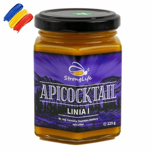 ApiCocktail® Linia 1 - 225g Beekeeping Mix by Dr. Cornelia Dostetan Abalaru, Beekeeper