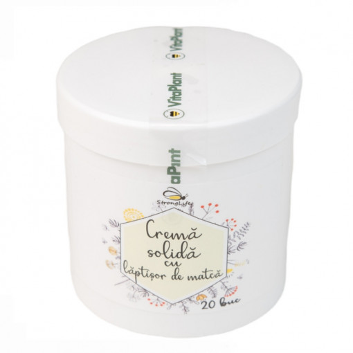 Crema solida cu laptisor de matca - 20 buc by Dr. Ing. Cornelia Dostetan Abalaru apicultor
