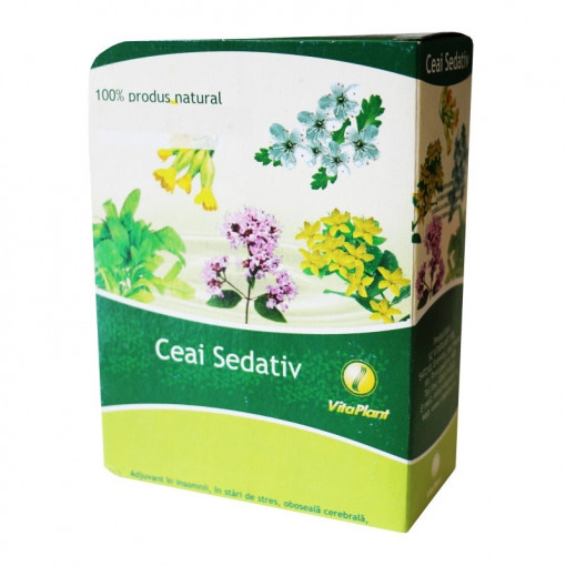 Ceai sedativ - VitaPlant, 100 gr, 100% natural
