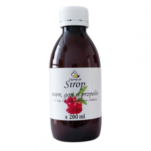 Goji Syrup with Honey and Propolis - 200ml by Dr. Ing. Cornelia Dostetan Abalaru, Beekeeper