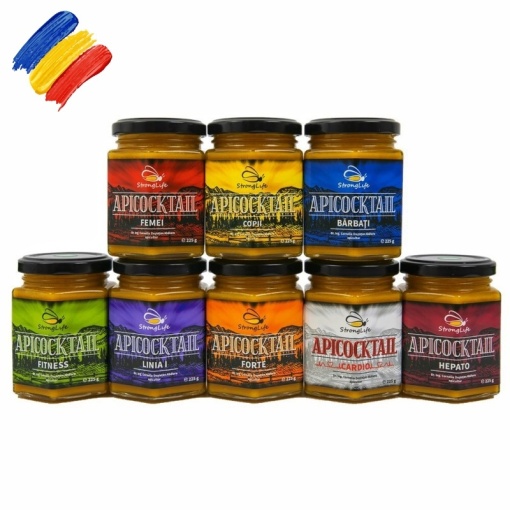 ApiCocktail® Package - 8 x 225g Beekeeping Mixes for Immune Boost by Dr. Cornelia Dostetan Abalaru, Beekeeper
