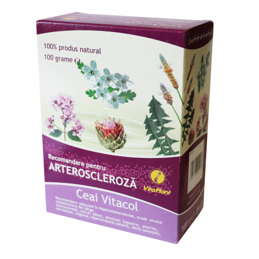 Ceai vitacol - VitaPlant, 100 gr, 100% natural