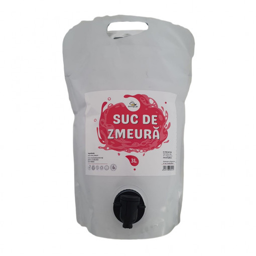 Suc de zmeura cu miere by Dr. Ing. Cornelia Dostetan Abalaru apicultor - 3L