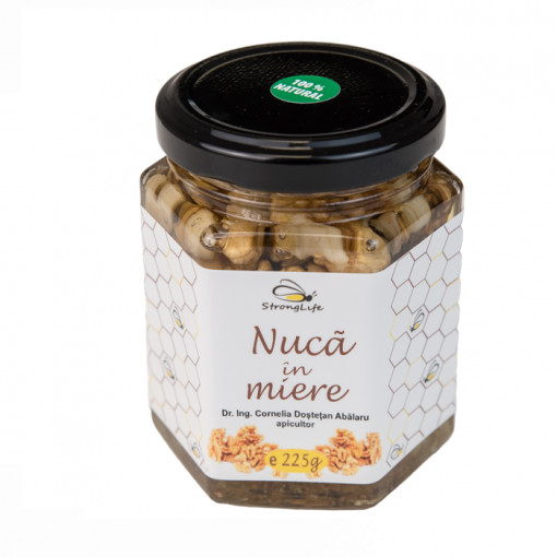 Nuca in miere - 225g by Dr. Ing. Cornelia Dostetan Abalaru apicultor
