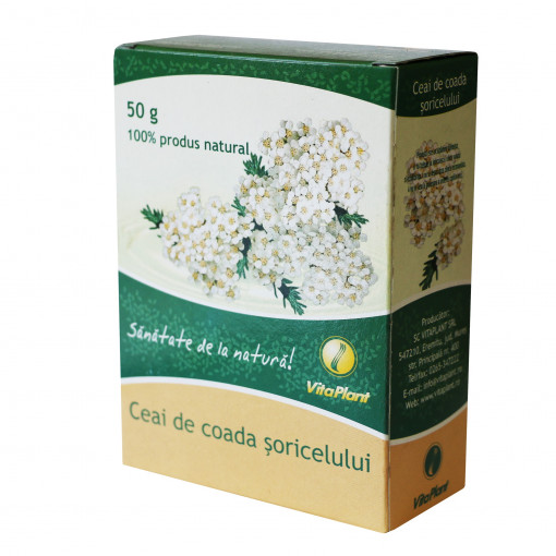 Ceai de coada soricelului - VitaPlant, 50 gr, 100% natural