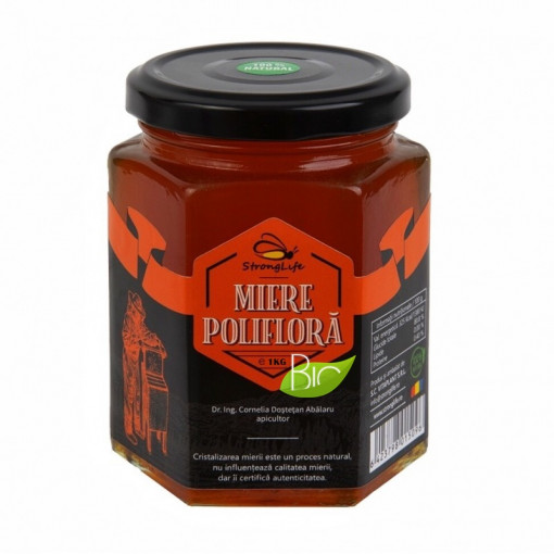 Miere poliflora BIO - 1kg by Dr. Ing. Cornelia Dostetan Abalaru apicultor