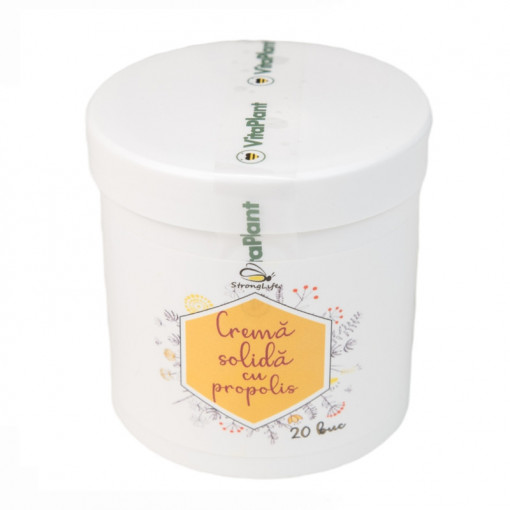 Crema solida cu propolis - 20 buc by Dr. Ing. Cornelia Dostetan Abalaru apicultor