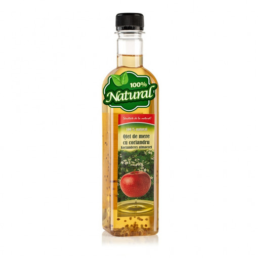 Otet de mere cu coriandru - VitaPlant, 500 ml , 100% natural