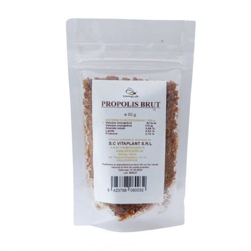 Raw Propolis – 50g by Dr. Ing. Cornelia Dostetan Abalaru, Beekeeper