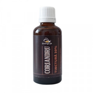 Coriander Leaf Tincture – 100ml by Dr. Ing. Cornelia Dostetan Abalaru, beekeeper