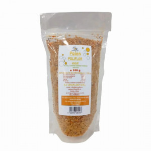 Dried Polyfloral Pollen – 100g by Dr. Ing. Cornelia Dostetan Abalaru, beekeeper