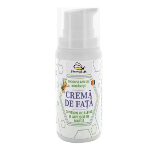 Face Cream with Bee Venom and Royal Jelly StrongLife – 35g by Dr. Ing. Cornelia Dostetan Abalaru, beekeeper - Img 1