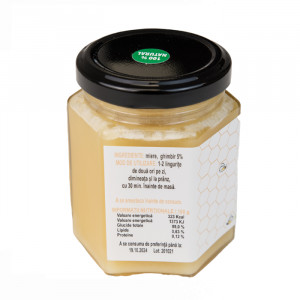 Ginger in Honey - 225g by Dr. Ing. Cornelia Dostetan Abalaru Apicultor - Img 2