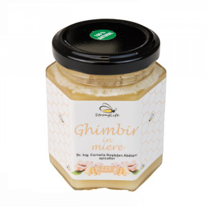 Ginger in Honey - 225g by Dr. Ing. Cornelia Dostetan Abalaru Apicultor - Img 1