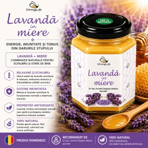 Lavanda in miere - 225g by Dr. Ing. Cornelia Dostetan Abalaru apicultor - Img 2