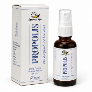 Propolis cu argint coloidal - 50ml by Dr. Ing. Cornelia Dostetan Abalaru apicultor