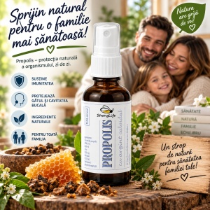 Propolis cu argint coloidal - 50ml by Dr. Ing. Cornelia Dostetan Abalaru apicultor - Img 2