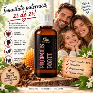 Propolis Forte cu extract moale - 50ml by Dr. Ing. Cornelia Dostetan Abalaru apicultor - Img 2