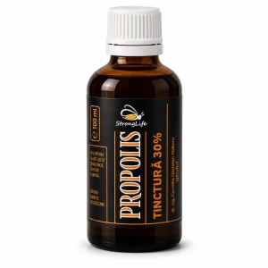 Propolis Tincture 30% – 100ml by Dr. Ing. Cornelia Dostetan Abalaru, Beekeeper