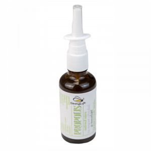 Propolis with Colloidal Silver and Eucalyptus – Nasal Wash – 50ml by Dr. Ing. Cornelia Dostetan Abalaru, beekeeper - Img 1
