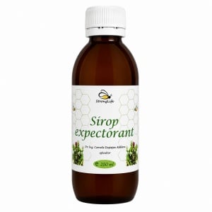 Expectorant Syrup with Honey – 200ml by Dr. Ing. Cornelia Dostetan Abalaru, Beekeeper