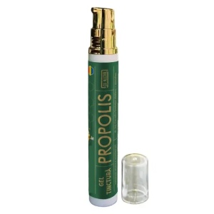 Propolis Tincture Gel 30% StrongLife – 15ml by Dr. Ing. Cornelia Dostetan Abalaru, beekeeper - Img 1